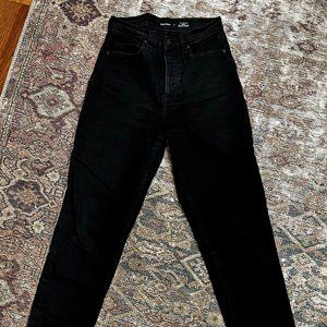 High-Rise Straight Leg Jeans